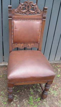 Blackwood Dining Chairs   SOLD
